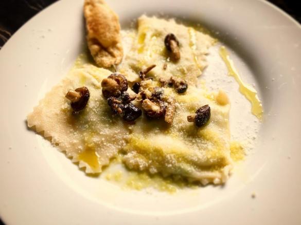 Ravioli pioppini e ricotta