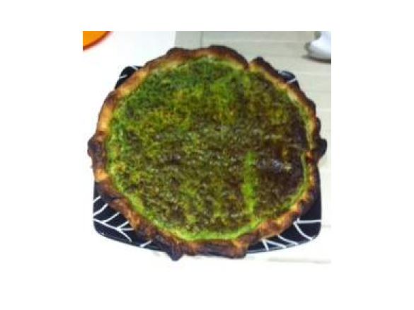 Quiche spinaci e wustel