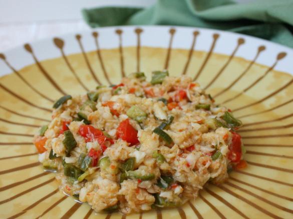 Merluzzo con verdure