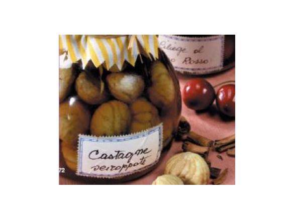 Castagne sciroppate