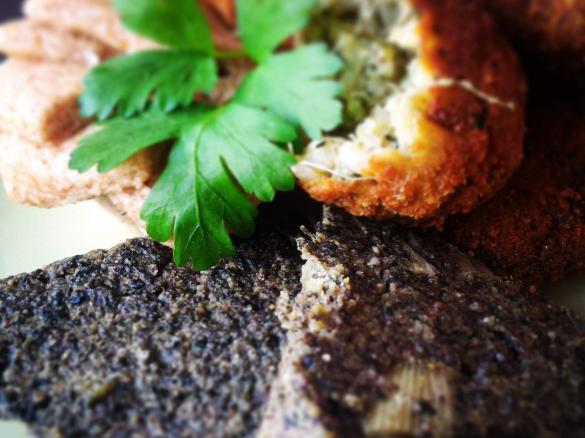 Frittata nera, ventagli e crocchette CONTEST MULTILIVELLO