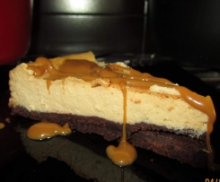 Cheesecake al dulce de leche