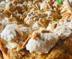 Torta meringata tre strati