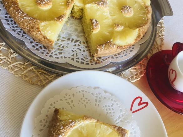 Dolce cocco e ananas