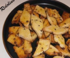 Biscotti da thè con gocce di cioccolato (veloci veloci)