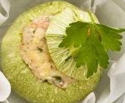 Zucchine tonde vegetariane