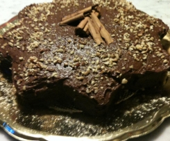 Torta morbida al cioccolato e cannella