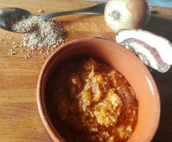 FARRICELLO  AMATRICIANO (farro spezzato)