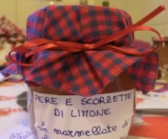 Marmellata di pere con scorzette di limone