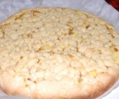 Crostata crema amaretti e pesche