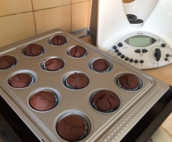 Muffin al cacao amaro light