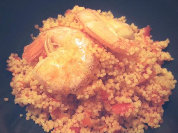 Cous cous con gamberi