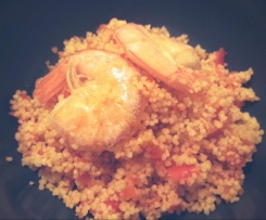 Cous cous con gamberi