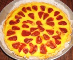 Crostata di ricotta e fragole 