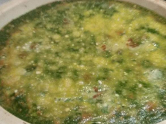 "Frittata" di spinaci al forno