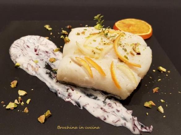 Baccalà agli agrumi sottovuoto a bassa temperatura