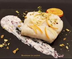 Baccalà agli agrumi sottovuoto a bassa temperatura