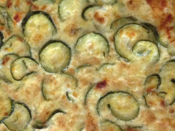 SFORMATO DI ZUCCHINE E STRACCHINO