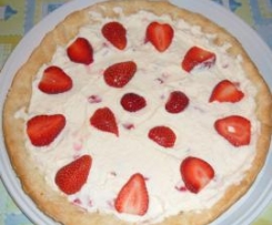 CROSTATA PANNA,MERINGHE E FRAGOLE