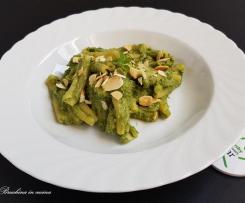 Pasta con porri verdi e ricotta