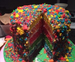 Rainbow cake