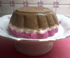 Budino e barbabietola