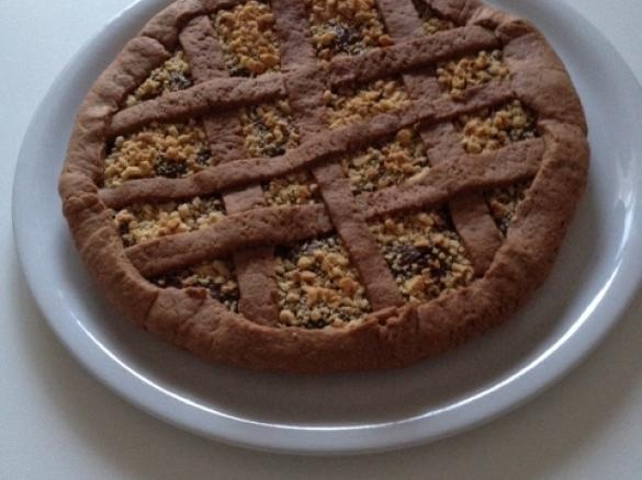 Crostata nocciole e nutella