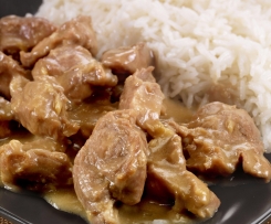 Spezzatino di maiale allo zenzero