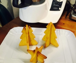 Alberelli 3D in pasta frolla