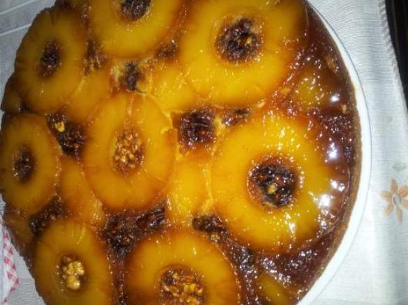 torta all ananas e noci