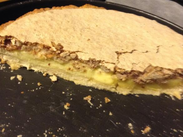 Torta alla crema meringata ( contest torte veloci)