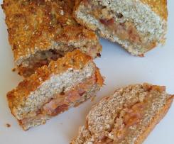 Torta ai fiocchi di avena e pesche senza uova e senza burro - contest pesche