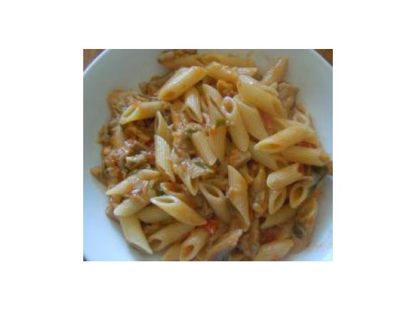 Mezze penne pleurotus