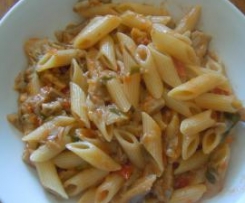 Mezze penne pleurotus