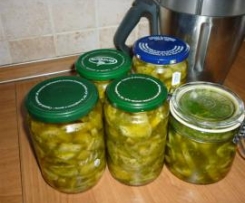 antipasto semplice di pomodori verdi