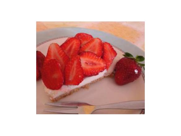 Torta di fragole allo yogurt (estiva)