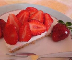 Torta di fragole allo yogurt (estiva)