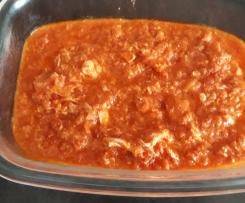 Öf e tumates (Uova e pomodoro, pappa degli indiani...)