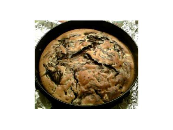 Torta pere e cioccolato