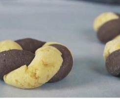 Biscotti abbracci intrecciati (dieta dei gruppi sanguigni)