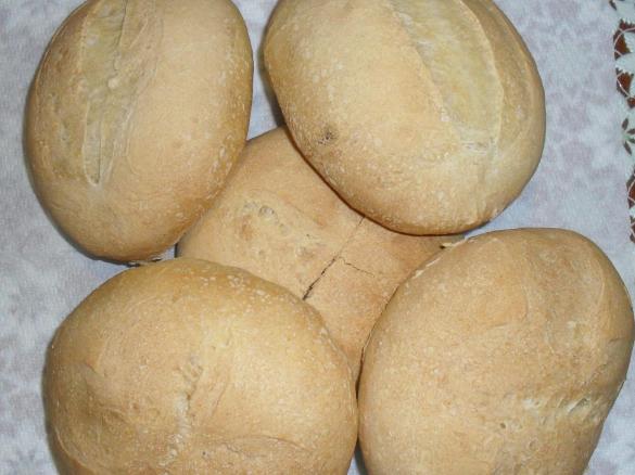 Panini con pasta cresciuta