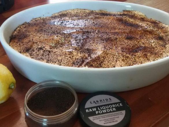 Tiramisù alla Liquirizia & Limone