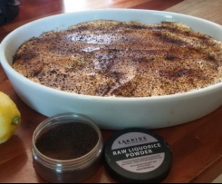 Tiramisù alla Liquirizia & Limone