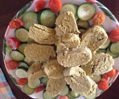 Polpettone tonno e ceci con zucchine al varoma