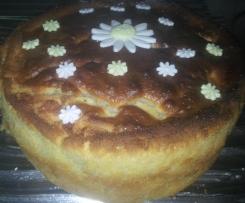torta di mele con yogurt magro
