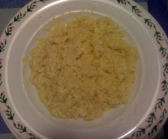 Riso alla crema d'asparagi bianchi