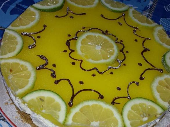 cheese cake al limone