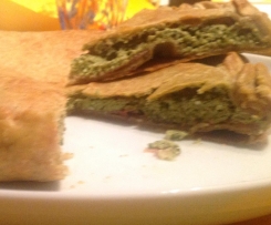 Torta salata al Pesto di Basilico