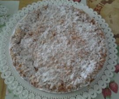 Sbrisolona alle nocciole con crema