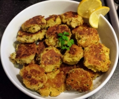 Polpette di ceci e zucchine (vegetariane)